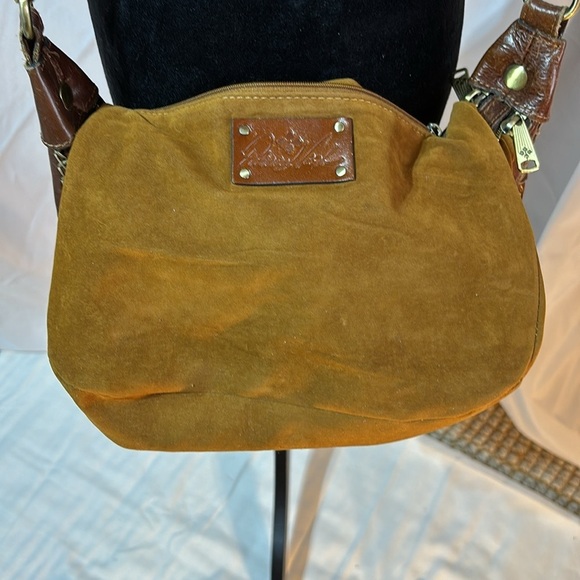 Vintage Patricia Nash Camila Distressed Leather Hobo Bag Vintage - Picture 6 of 15